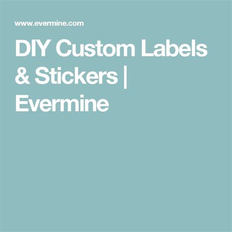 evermine|evermine labels.